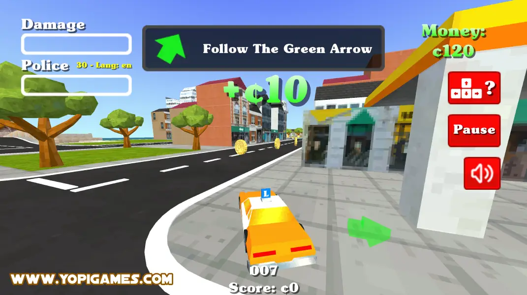 Blacktop Police Chase